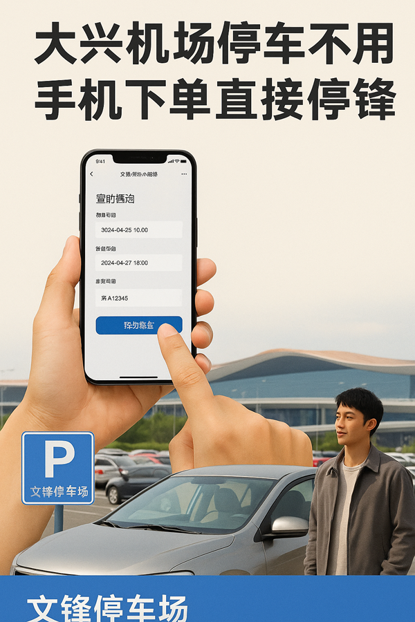 大興機場停車全流程留痕，避免停車糾紛更安心