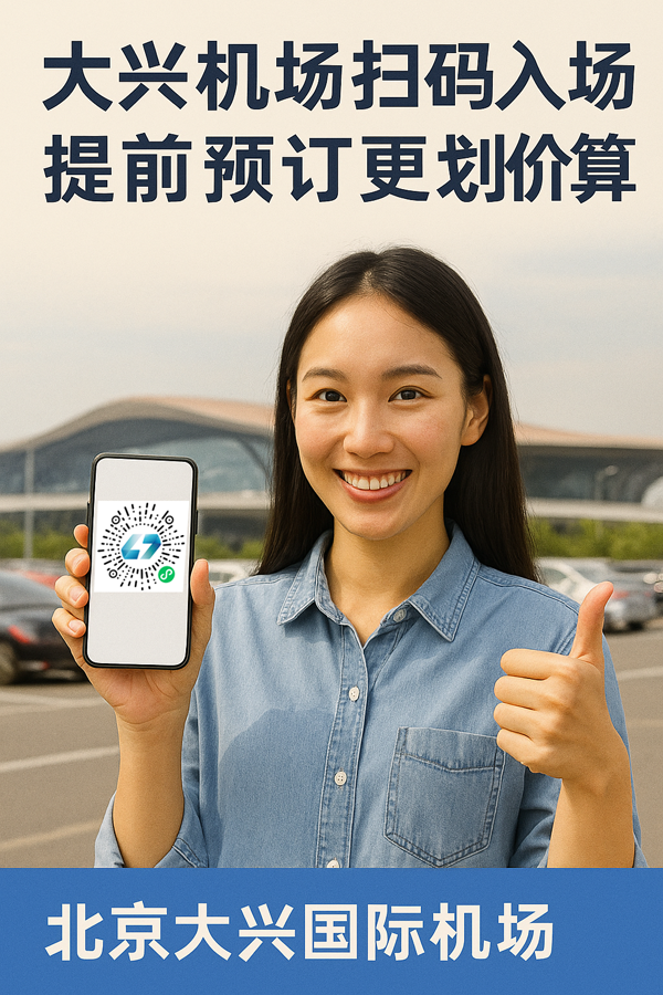 大興機(jī)場(chǎng)旅行開(kāi)始前，先把愛(ài)車(chē)放心交給文鋒